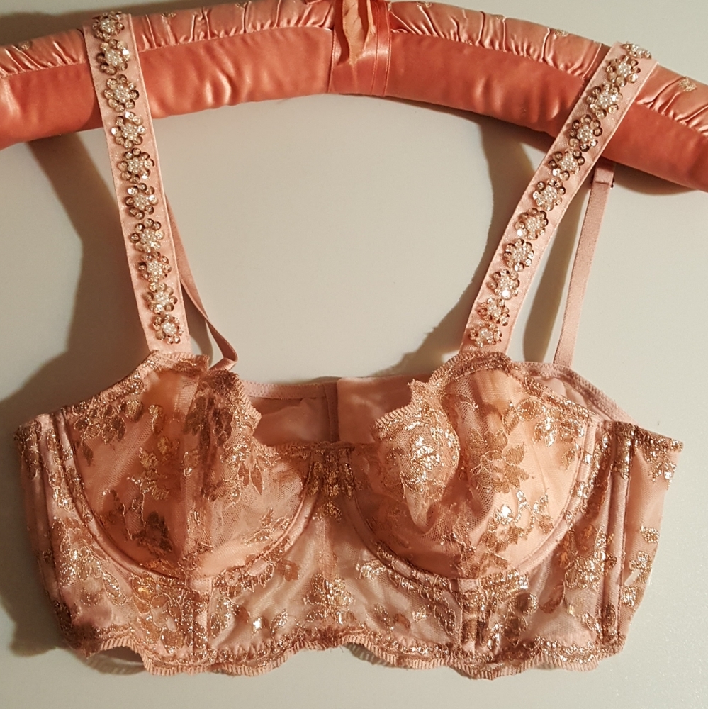 Victoria Secret lace Bra with sequence detailing